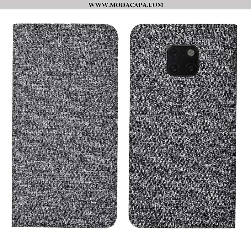 Capas Huawei Mate 20 Rs Couro Cases Azul Telemóvel Baratas