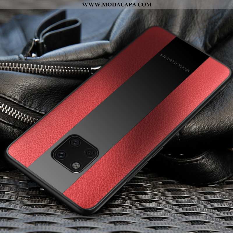 Capas Huawei Mate 20 Rs Personalizada Protetoras Vermelho Antiqueda Cases Couro Completa Baratas