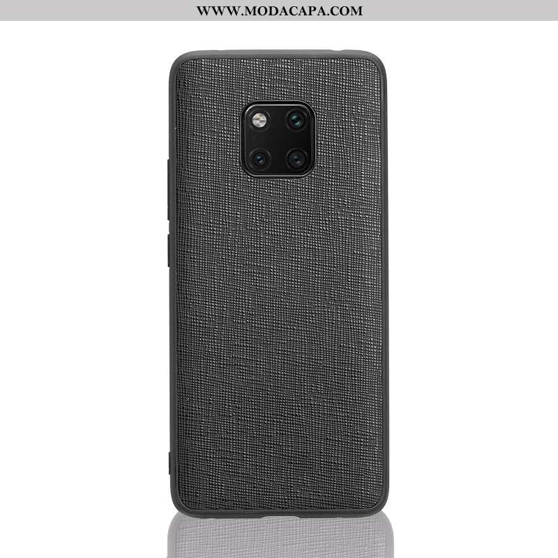 Capas Huawei Mate 20 Rs Couro Telemóvel Cases Antiqueda Slim Genuíno Soft Promoção