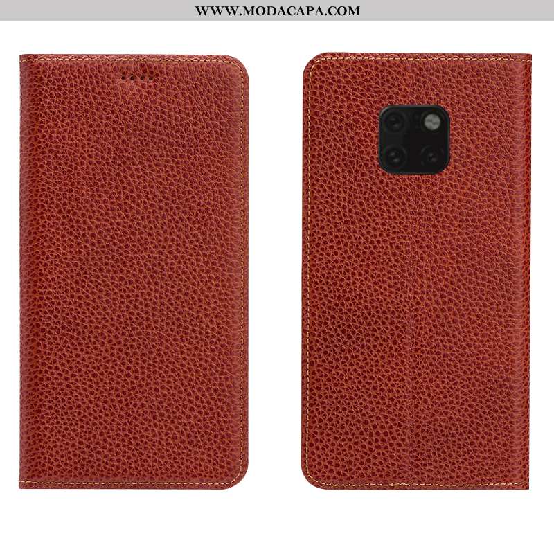 Capa Huawei Mate 20 Rs Couro Completa Antiqueda Telemóvel Cases Tigrada Capas Baratas