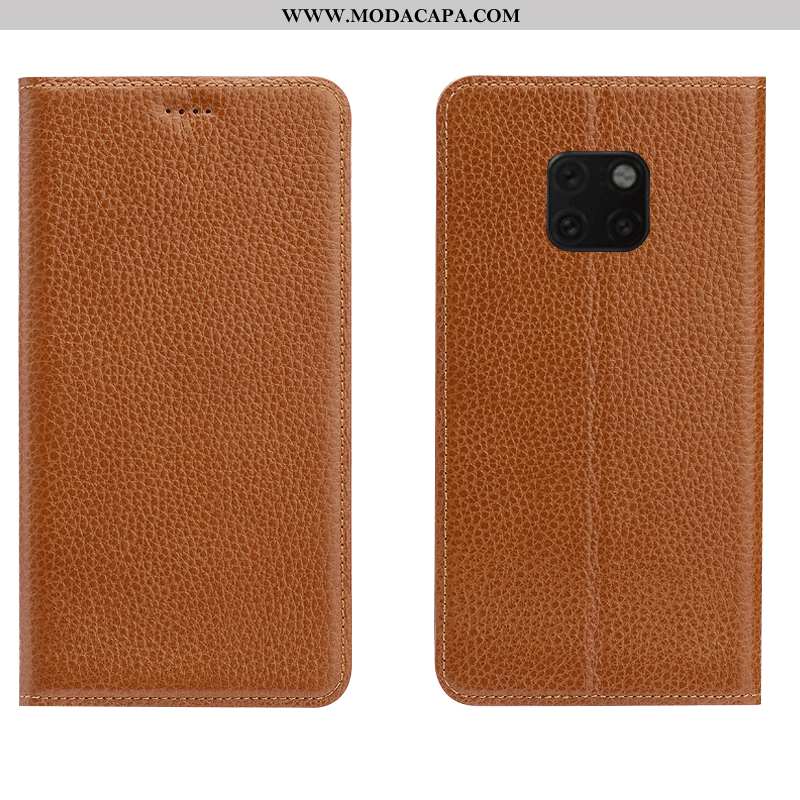 Capa Huawei Mate 20 Rs Couro Completa Antiqueda Telemóvel Cases Tigrada Capas Baratas