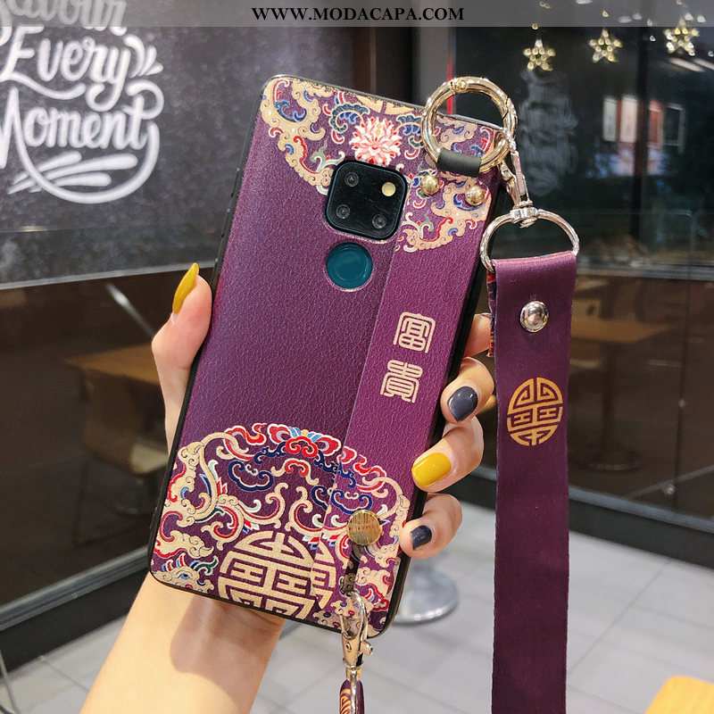 Capas Huawei Mate 20 X Protetoras Roxa Antiqueda Tendencia Cases Telemóvel Comprar