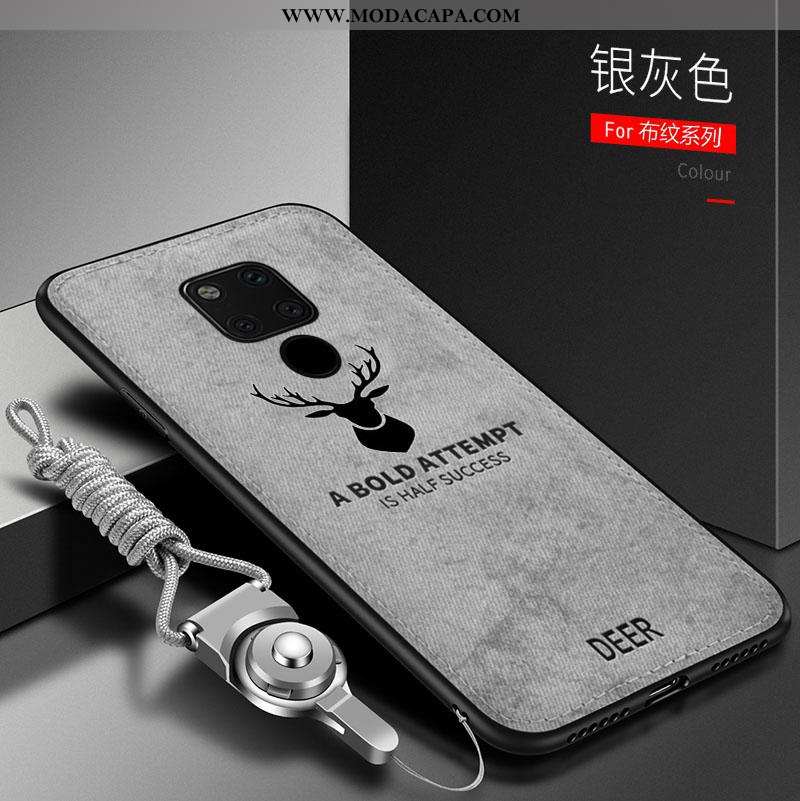 Capa Huawei Mate 20 X Protetoras Telemóvel Cases Capas Cinza Baratas