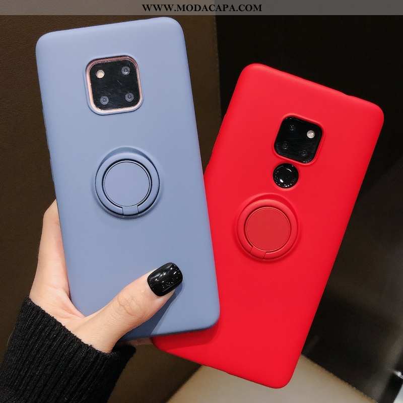 Capas Huawei Mate 20 X Silicone Telemóvel Vermelho Soft Completa Protetoras Promoção