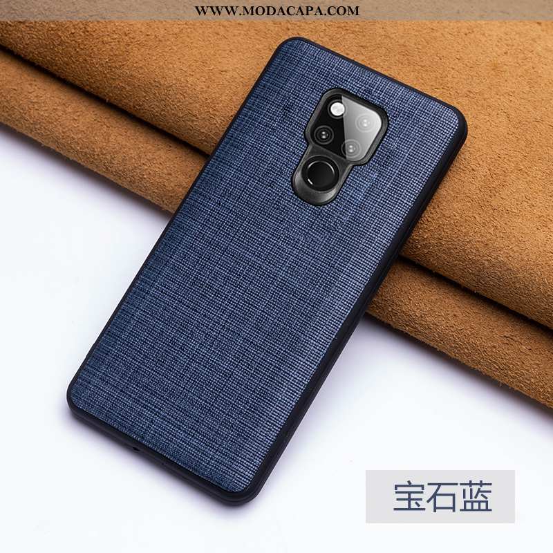 Capas Huawei Mate 20 X Tendencia De Grau Cases Slim Soft Couro Genuíno Online