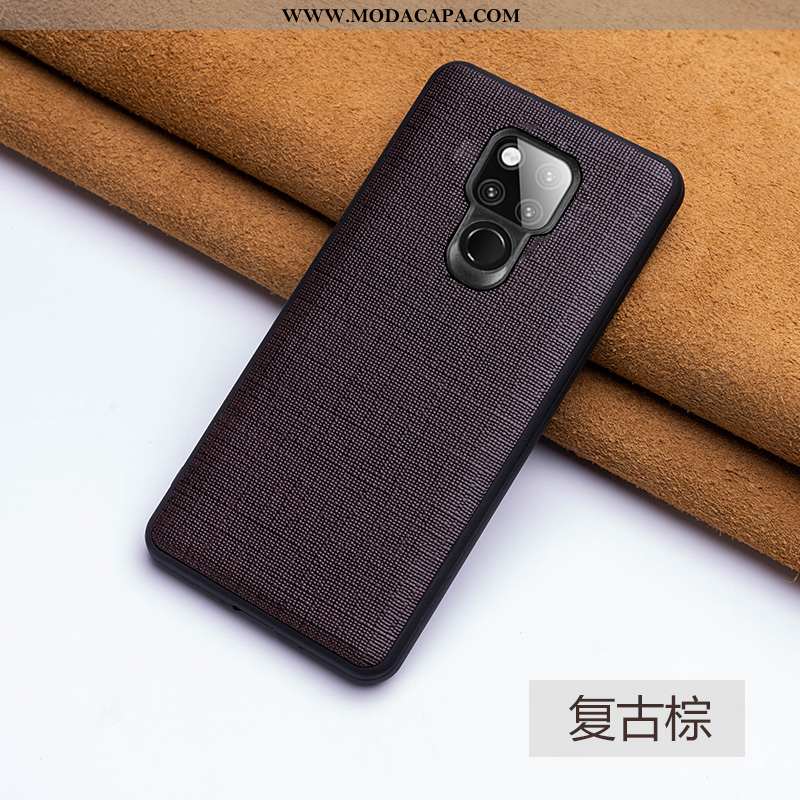 Capas Huawei Mate 20 X Tendencia De Grau Cases Slim Soft Couro Genuíno Online