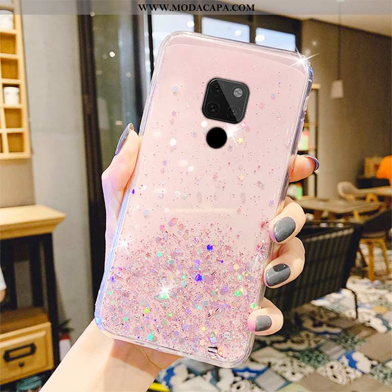 Capa Huawei Mate 20 X Protetoras Malha Cases Capas Telemóvel Transparente Casal Baratos