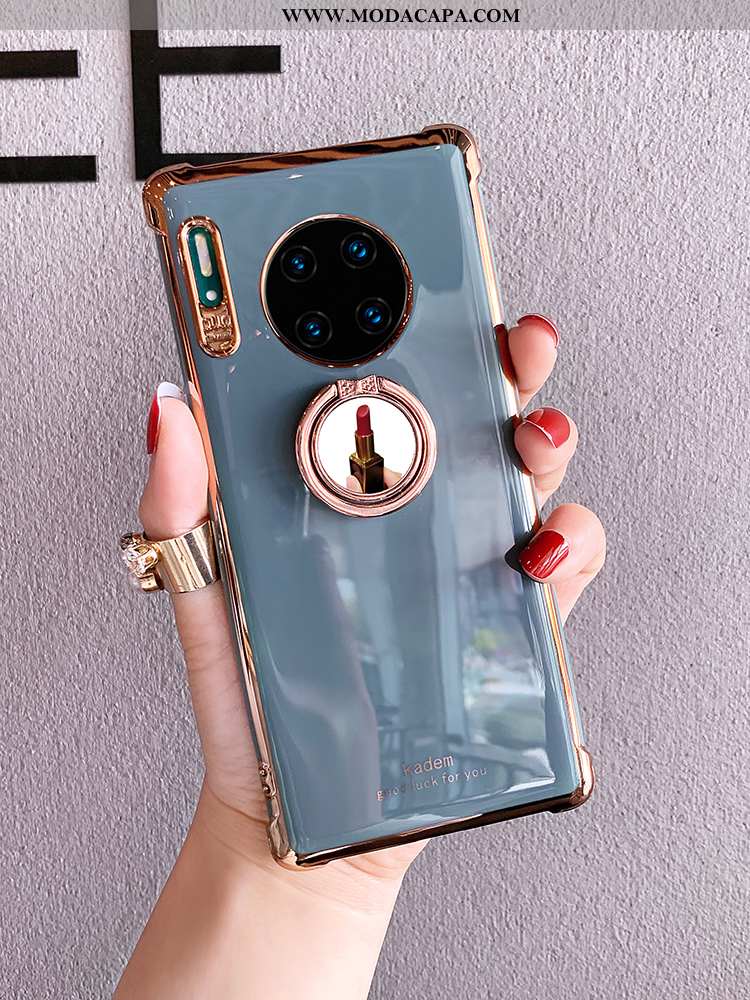 Capas Huawei Mate 30 Soft Frente Suporte Personalizado Antiqueda Telemóvel Silicone Online