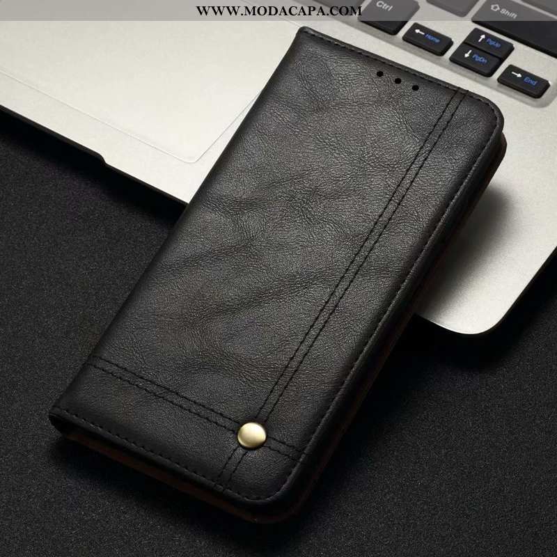 Capa Huawei Mate 30 Couro Legitimo Antiqueda Moda Telemóvel Couro Cover Cases Baratas