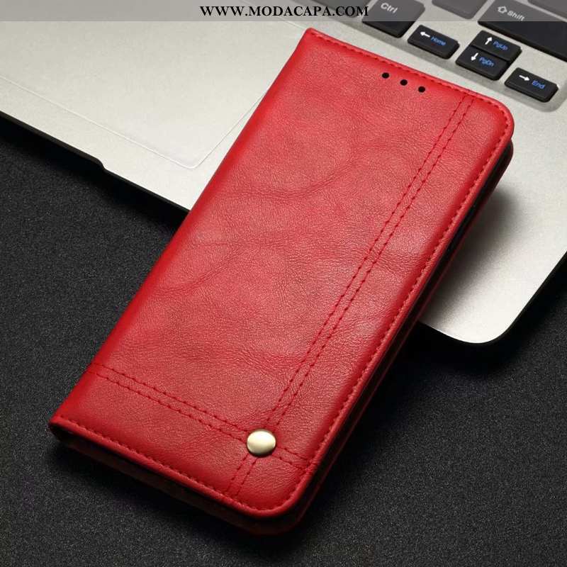 Capa Huawei Mate 30 Couro Legitimo Antiqueda Moda Telemóvel Couro Cover Cases Baratas