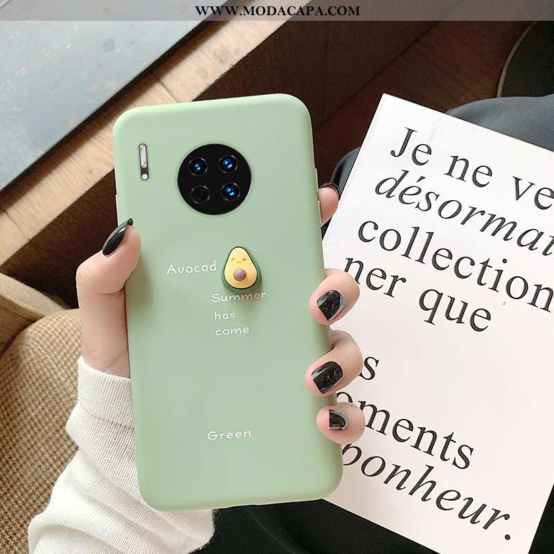 Capa Huawei Mate 30 Criativas Personalizada Vaca Silicone Soft Tendencia Dágua Barato