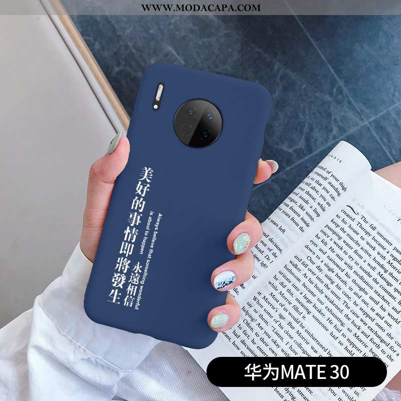Capa Huawei Mate 30 Personalizada Telemóvel Casal Silicone Soft Fosco Estilosas Promoção