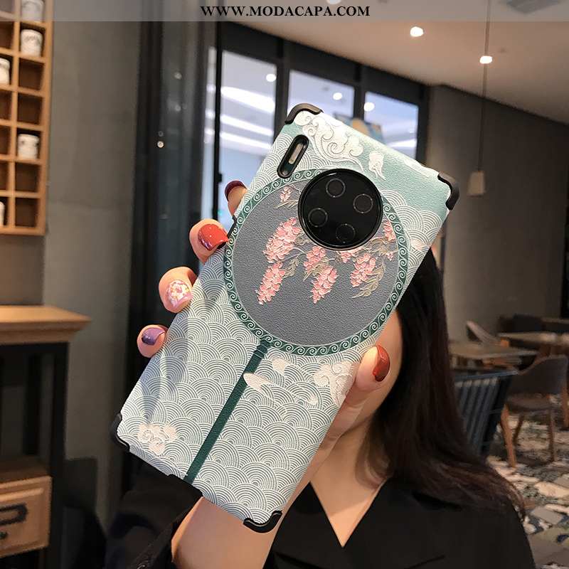 Capas Huawei Mate 30 Tendencia Telemóvel Midi Protetoras Silicone Soft Impacto Baratas