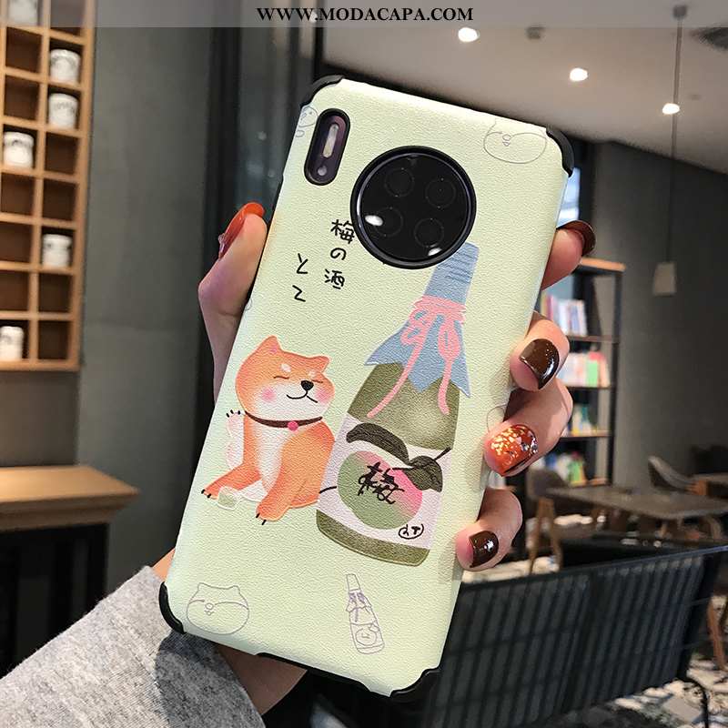 Capas Huawei Mate 30 Tendencia Telemóvel Midi Protetoras Silicone Soft Impacto Baratas