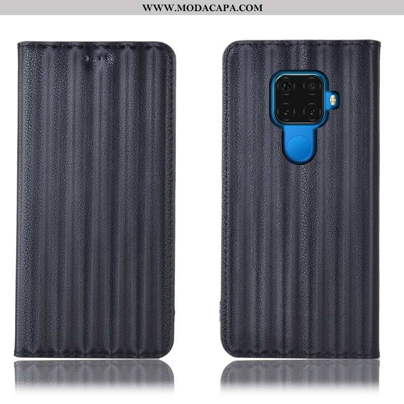 Capas Huawei Mate 30 Lite Couro Legitimo Cover Antiqueda Telemóvel Gradiente Cases Protetoras Online