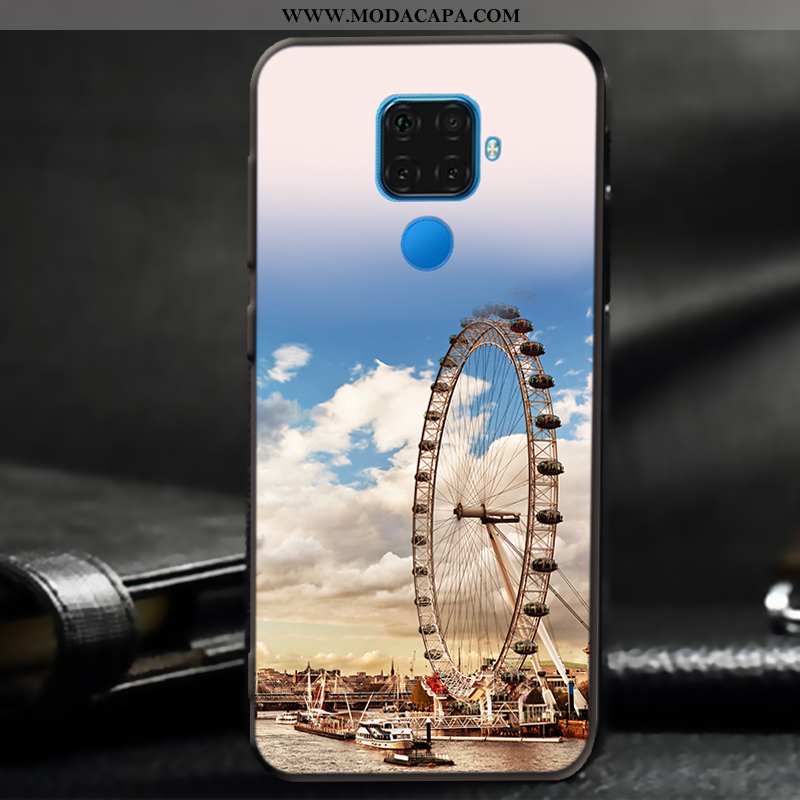 Capas Huawei Mate 30 Lite Silicone Telemóvel Cases Soft Casal Fosco Baratos