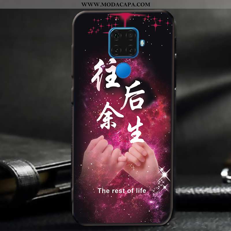 Capas Huawei Mate 30 Lite Silicone Telemóvel Cases Soft Casal Fosco Baratos