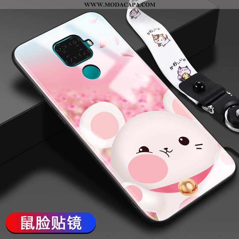 Capas Huawei Mate 30 Lite Vidro Rosa Antiqueda Protetoras Desenho Animado Fofas Online