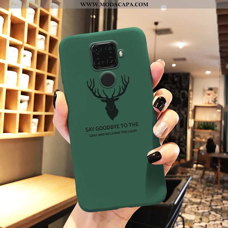 Capas Huawei Mate 30 Lite Tendencia Cases Telemóvel Soft Preto Antiqueda Baratos