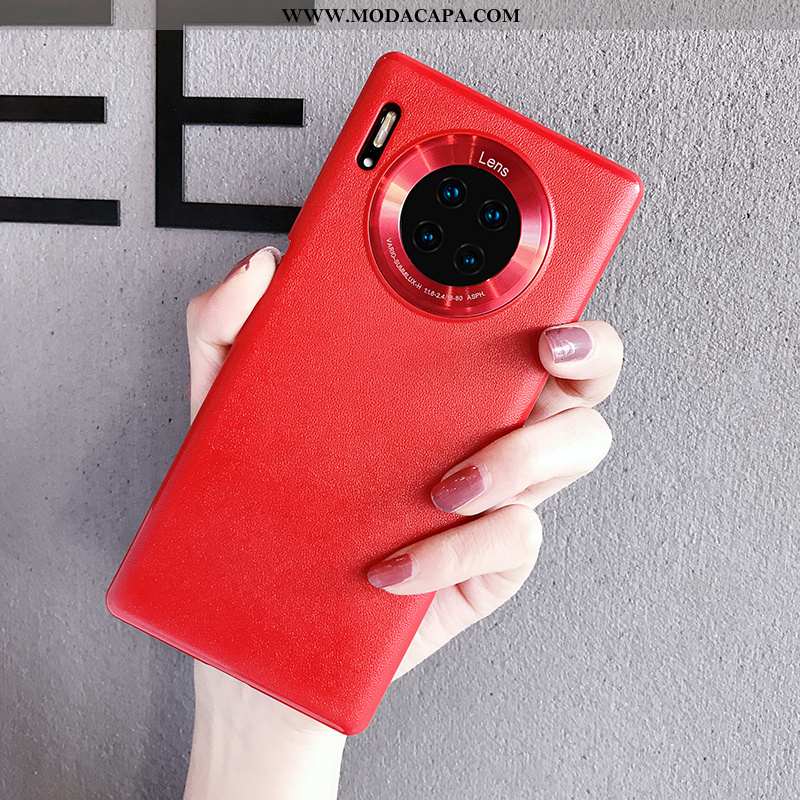 Capas Huawei Mate 30 Pro Criativas Cases Resistente Telemóvel Completa Frente Vermelho Comprar