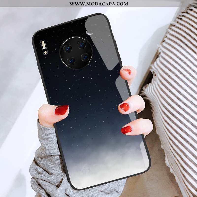 Capa Huawei Mate 30 Pro Protetoras Personalizado Tendencia Completa Pretas Criativas Cases Venda