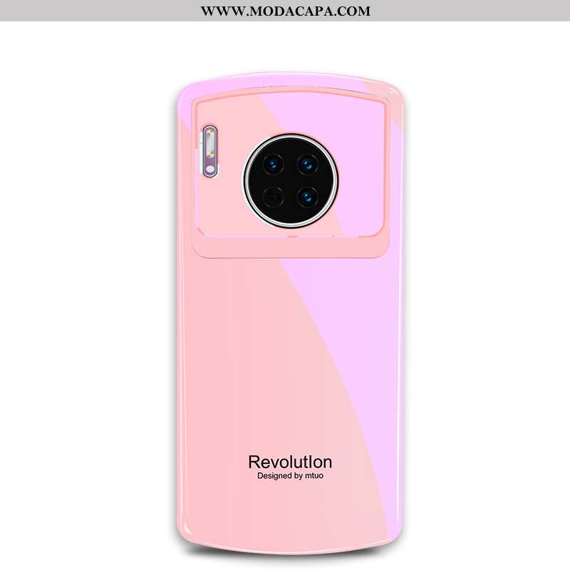 Capa Huawei Mate 30 Pro Soft Criativas Blu Silicone Cases Rosa Protetoras Venda