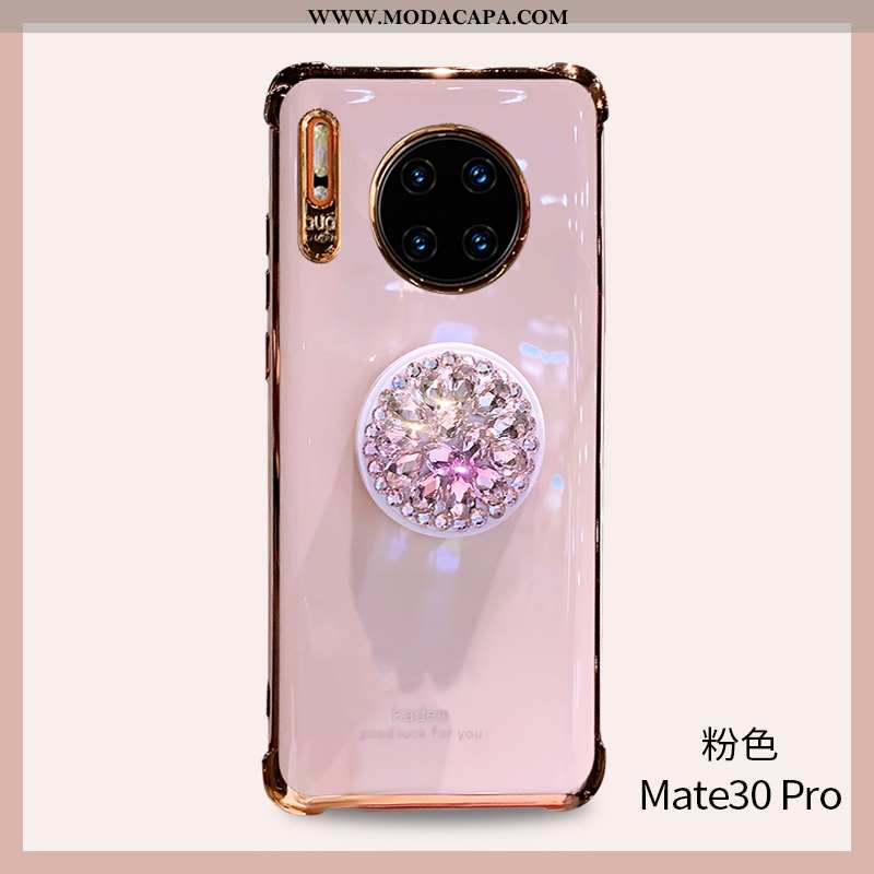 Capa Huawei Mate 30 Pro Strass Personalizada Rosa Antiqueda Capas Criativas Vermelho Baratas