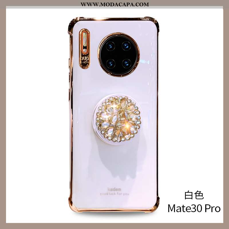 Capa Huawei Mate 30 Pro Strass Personalizada Rosa Antiqueda Capas Criativas Vermelho Baratas