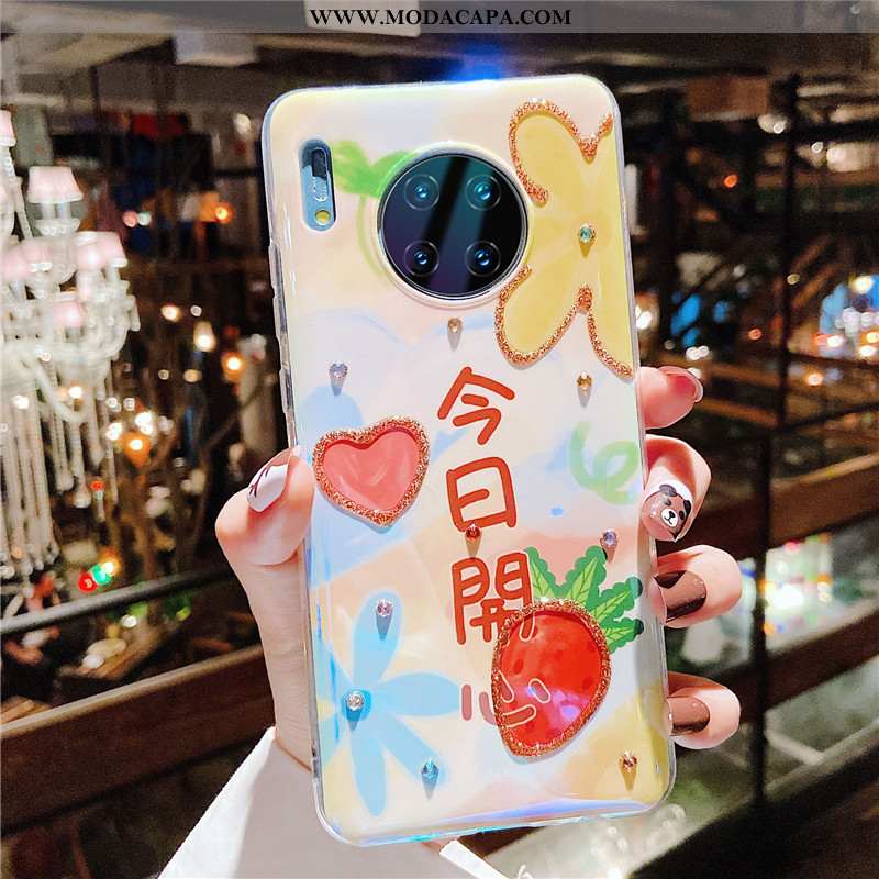 Capas Huawei Mate 30 Pro Personalizado Coração Protetoras Simples Cases Completa Promoção