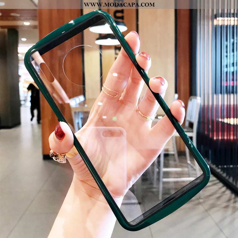 Capa Huawei Mate 30 Pro Transparente Protetoras Frente E Verso Vidro Verde Completa Cases Promoção