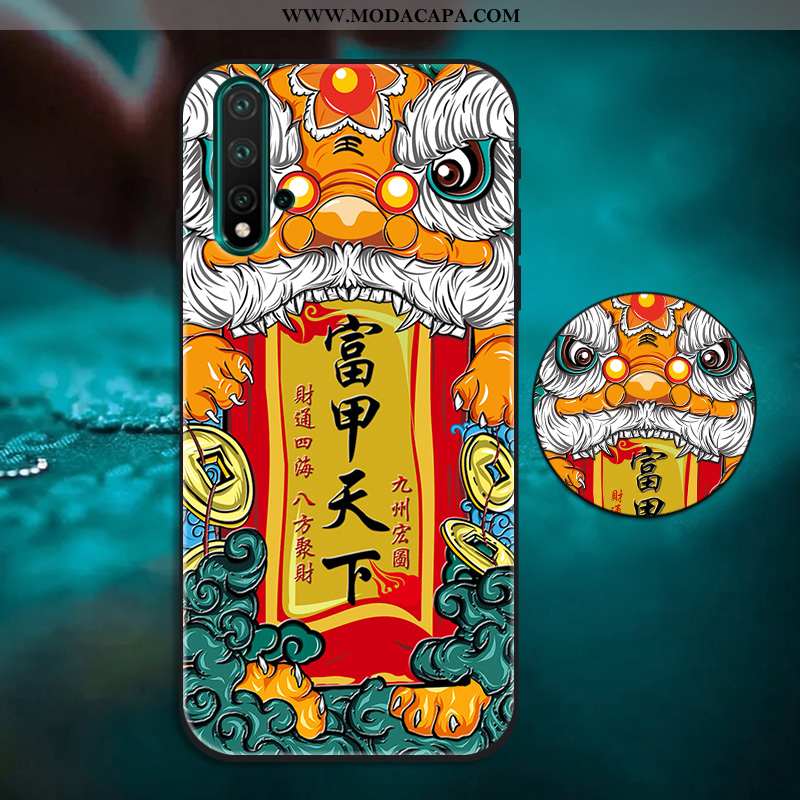 Capa Huawei Nova 5t Personalizada Cases Suporte Silicone Criativas Antiqueda Capas Baratos
