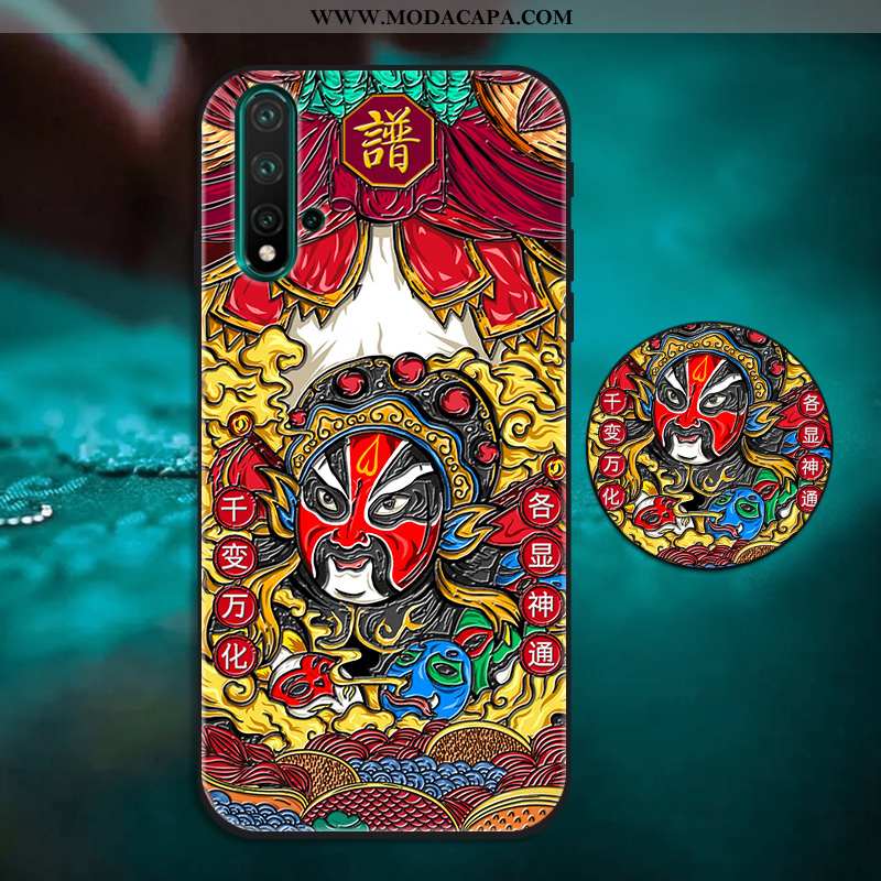 Capa Huawei Nova 5t Personalizada Cases Suporte Silicone Criativas Antiqueda Capas Baratos