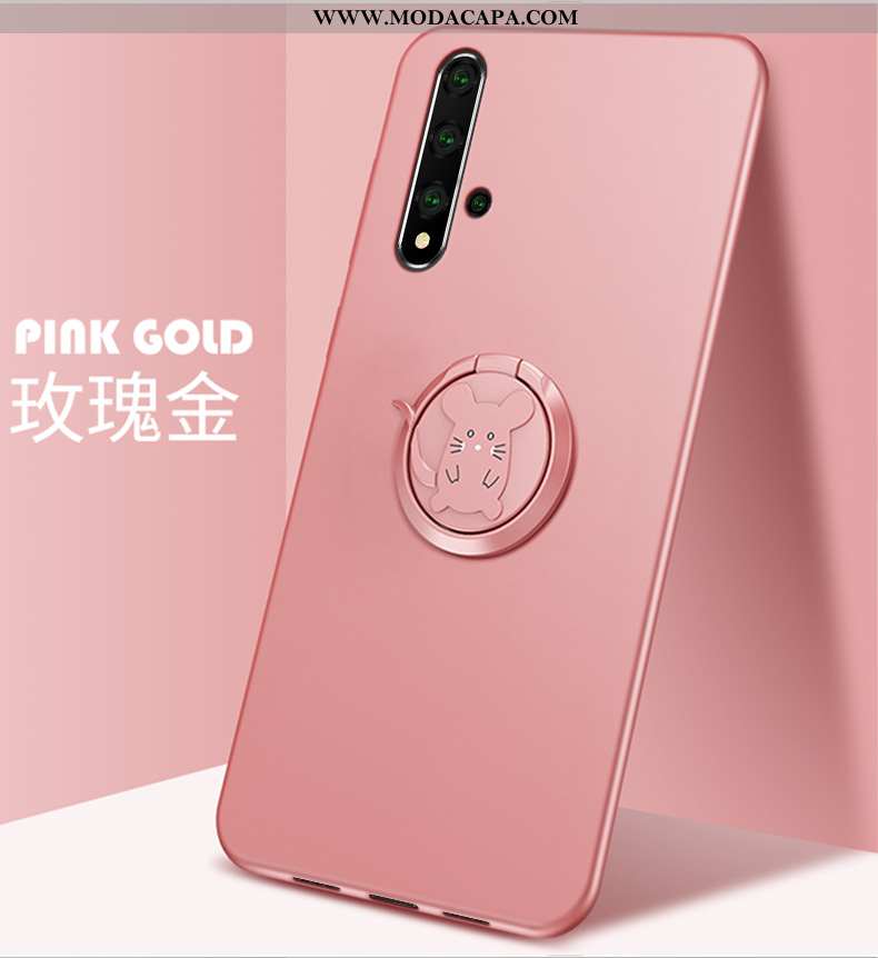 Capa Huawei Nova 5t Protetoras Bonitos Simples Super Rosa Primavera Antiqueda Baratas