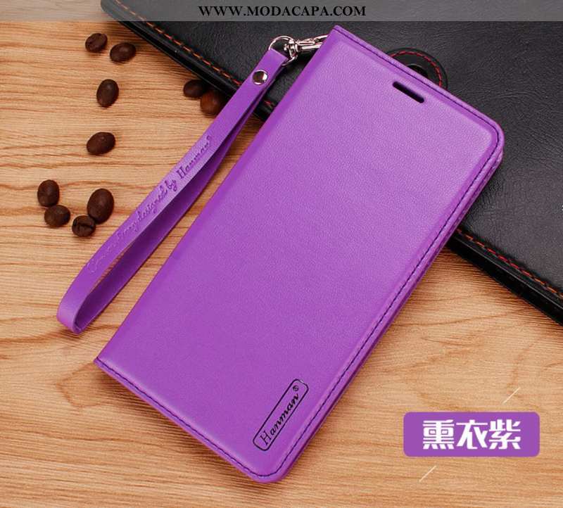 Capas Huawei Nova 5t Couro Legitimo Protetoras Cordao Completa Rosa Cover Baratas