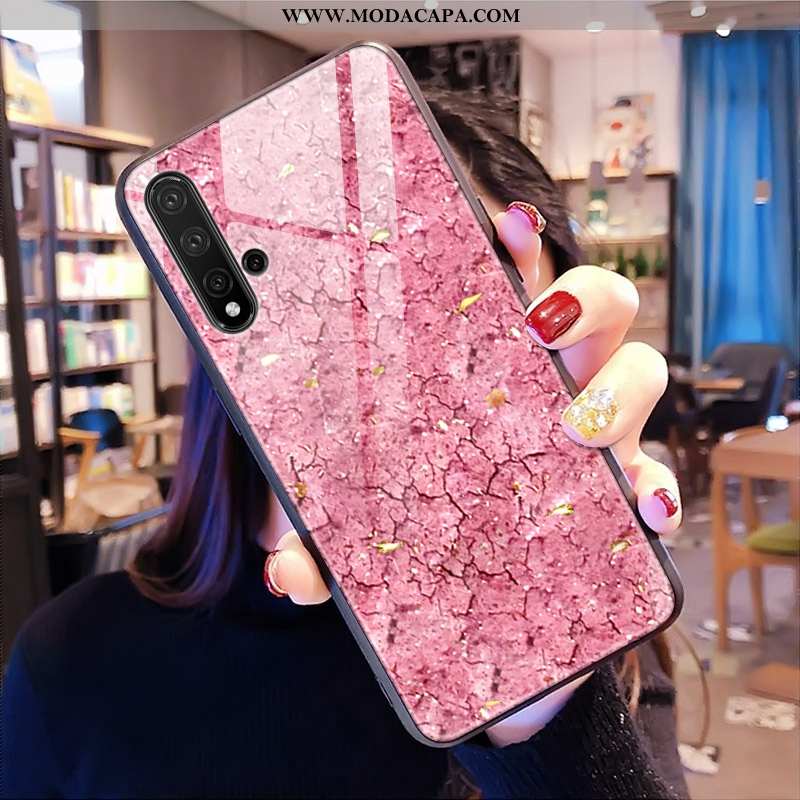 Capa Huawei Nova 5t Protetoras Personalizadas Tendencia Verde Telemóvel Vidro Cases Venda