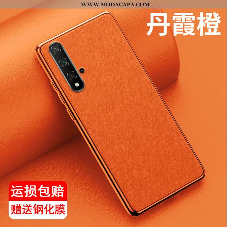 Capa Huawei Nova 5t Couro Criativas Cases Telemóvel Protetoras Personalizado Antiqueda Baratas