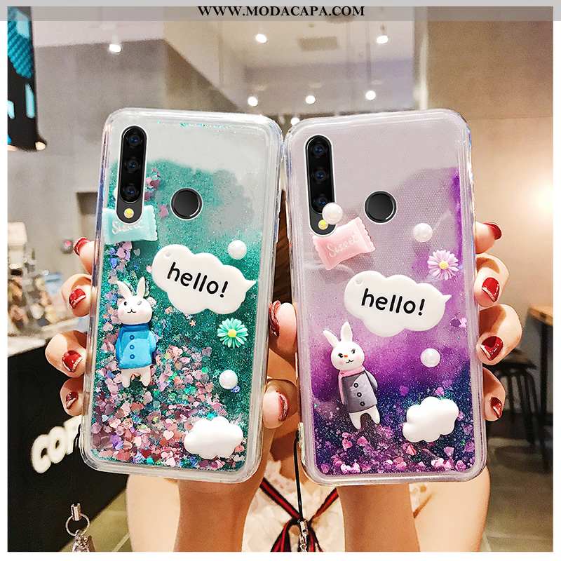 Capas Huawei P Smart 2020 Fofas Protetoras Azul Completa Violeta Cases Antiqueda Promoção