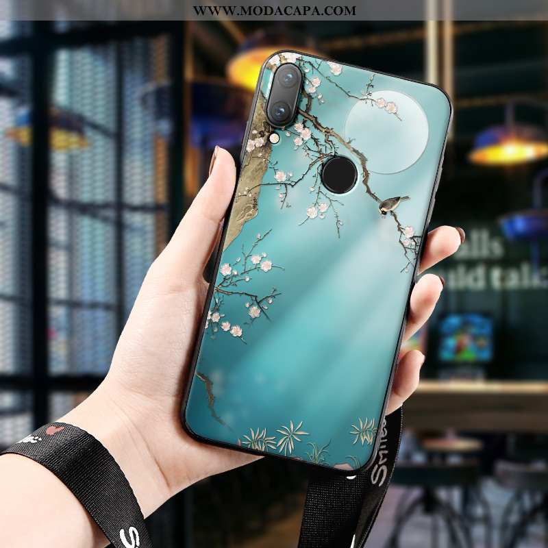 Capas Huawei P Smart 2020 Soft Novas Tendencia Midi Protetoras Antiqueda Azul Venda