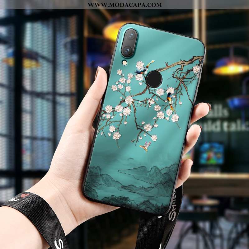 Capas Huawei P Smart 2020 Soft Novas Tendencia Midi Protetoras Antiqueda Azul Venda