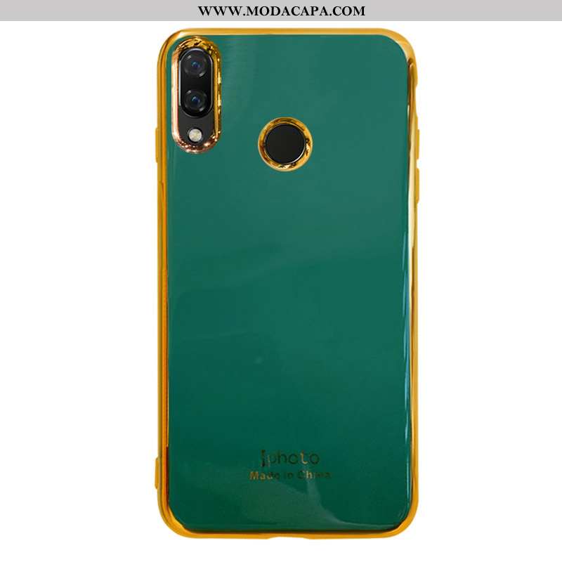 Capa Huawei P Smart 2020 Protetoras Antiqueda Soft Vermelho Malha Silicone Tendencia Venda