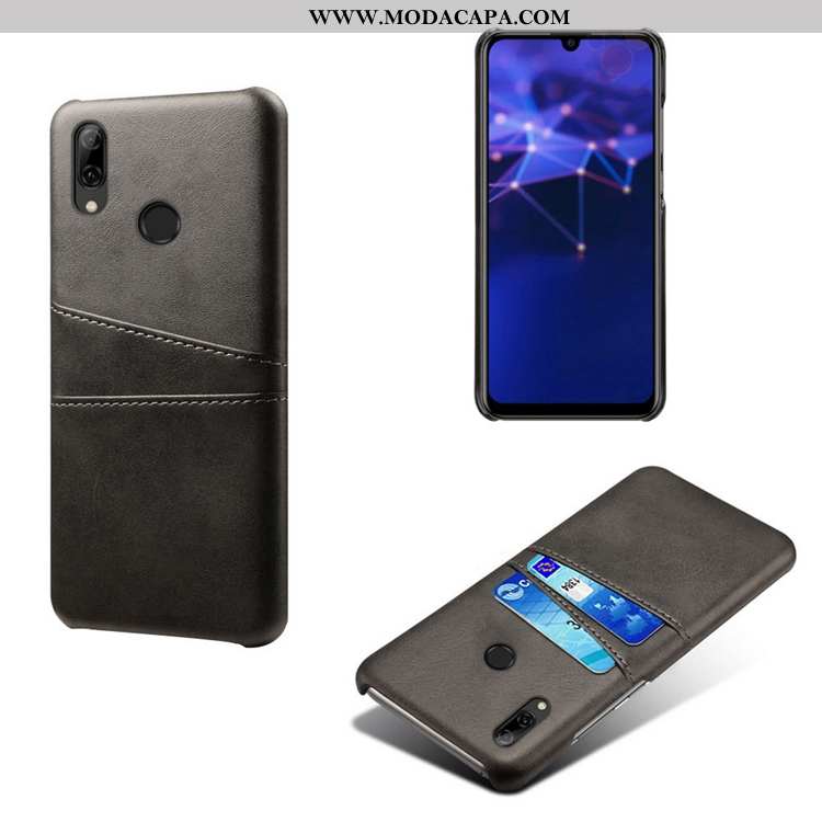 Capas Huawei P Smart 2020 Couro Verde Couro Vaca Telemóvel 2020 Baratos