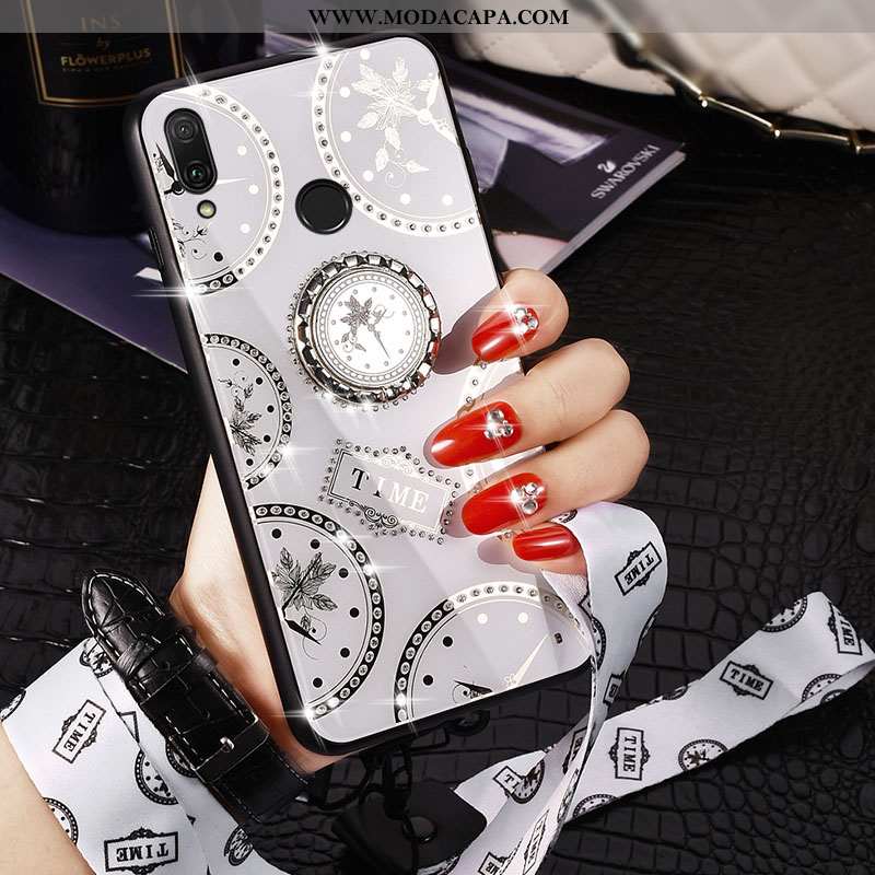 Capas Huawei P Smart 2020 Vidro Telemóvel Tendencia Vermelho Branco Cases Comprar