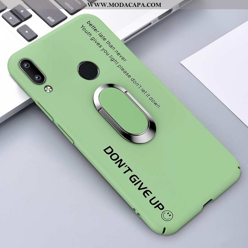 Capas Huawei P Smart 2020 Tendencia Pu Antiqueda Verde Resistente Super Fosco Venda