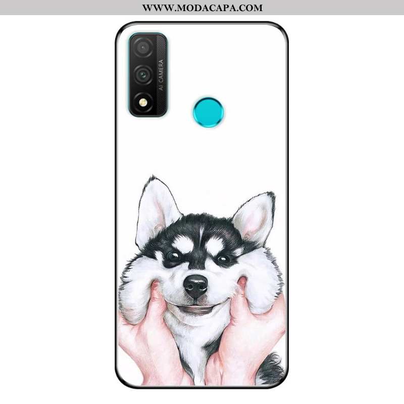 Capas Huawei P Smart 2020 Protetoras Novas Telemóvel Soft Telinha Azul Desenho Animado Baratas