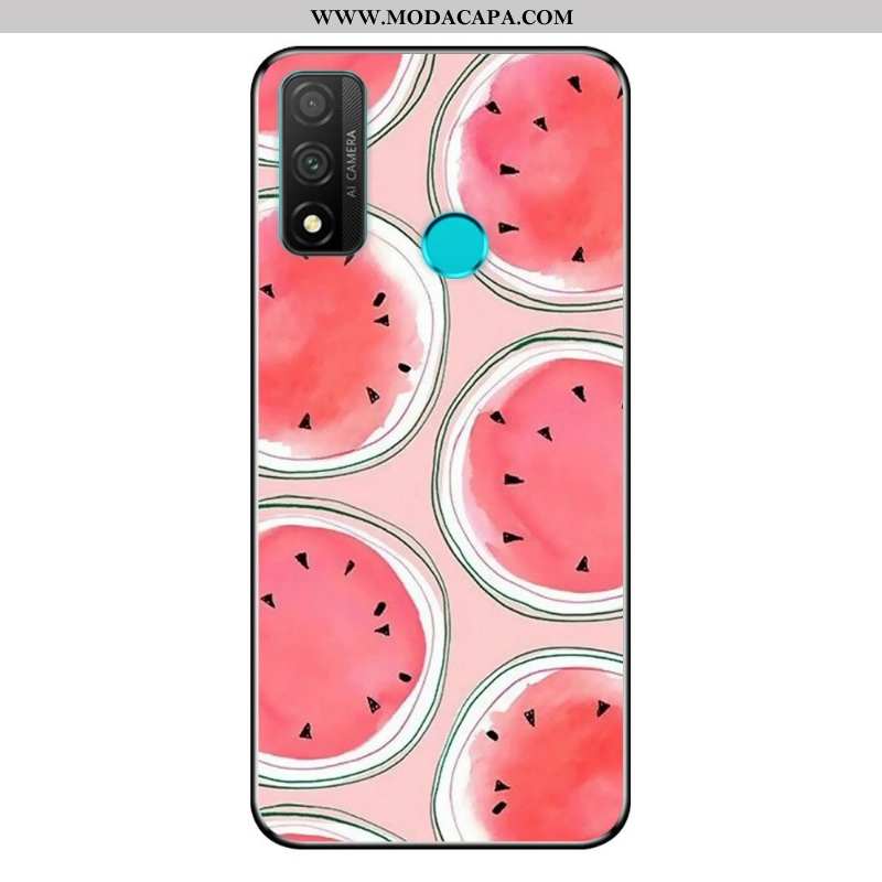 Capas Huawei P Smart 2020 Protetoras Novas Telemóvel Soft Telinha Azul Desenho Animado Baratas