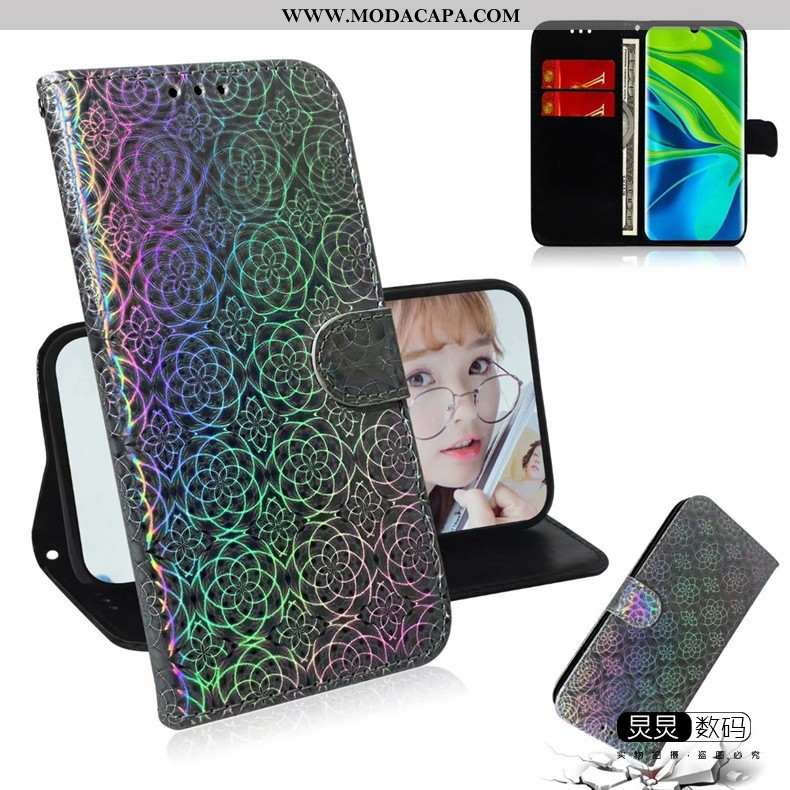 Capa Huawei P Smart 2020 Couro Cases Telemóvel Tendencia Capas Silicone Dourada Venda