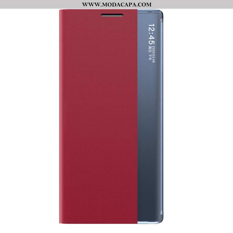 Capa Huawei P Smart 2020 Telemóvel Capas Vermelho Baratas