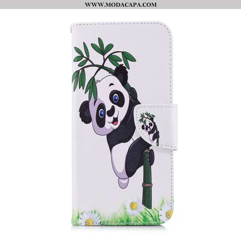 Capa Huawei P Smart Desenho Animado Preto Cover Cases Telemóvel Pintado Couro Online