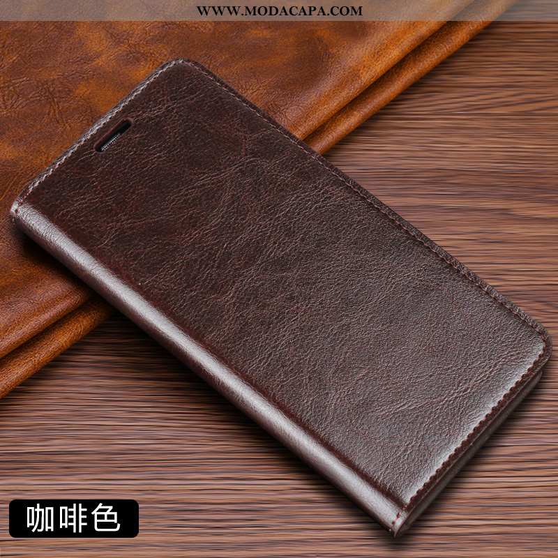 Capa Huawei P Smart Couro Legitimo Antiqueda Cover Business Simples Couro Cases Comprar