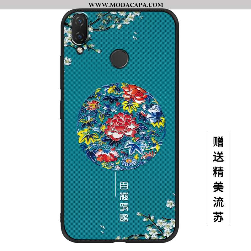 Capas Huawei P Smart+ Slim Telemóvel Criativas Silicone Cases Completa Promoção